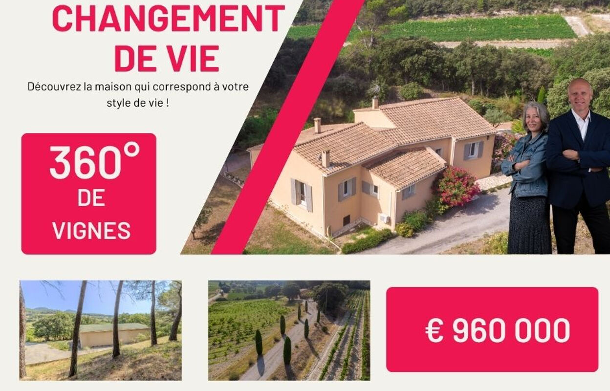 maison 6 pièces 155 m2 à vendre à Vacqueyras (84190)