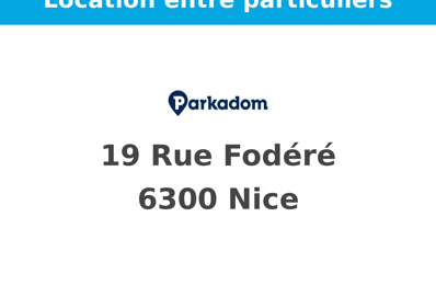 location garage 280 € CC /mois à proximité de Nice (06100)