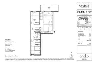 Appartement 3 pièces 229000 €