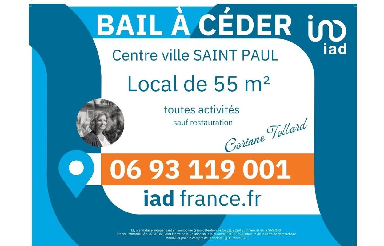 divers  pièces 55 m2 à vendre à Saint-Paul (97434)