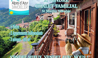 Maison 6 Pièces 160 m² à vendre à Saint-Martin-Vésubie (06450)