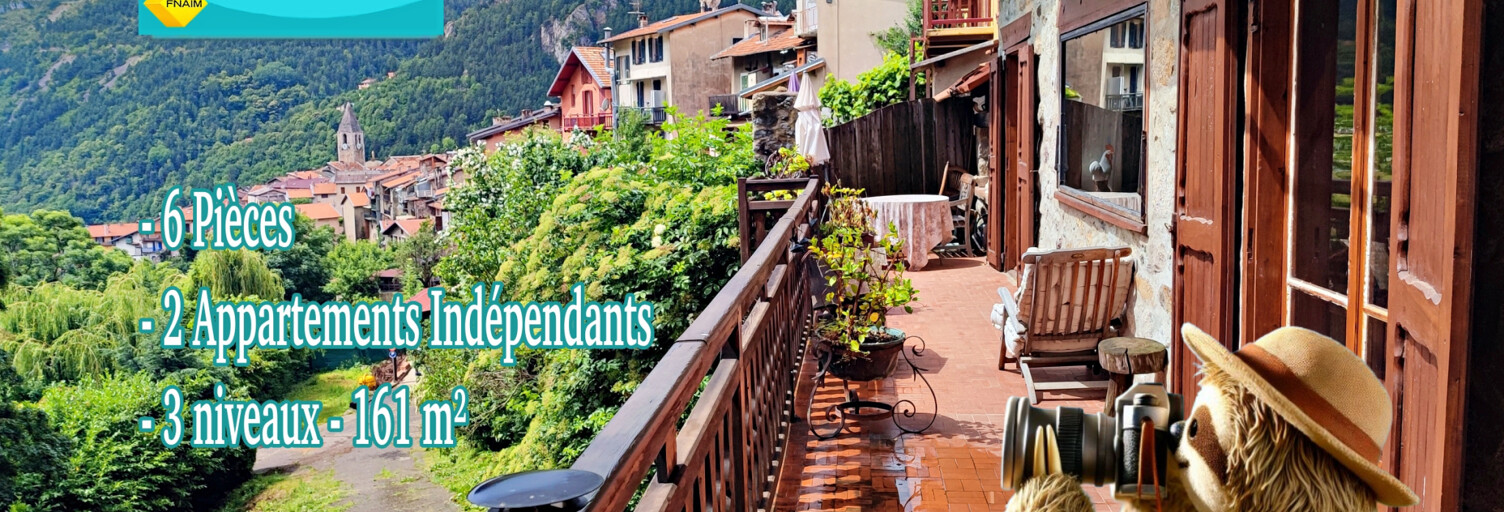 Maison 6 Pièces 160 m² à vendre à Saint-Martin-Vésubie (06450)
