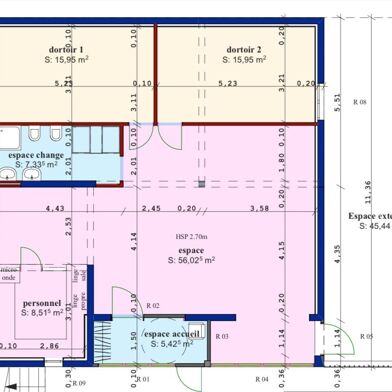 Commerce 105 m²