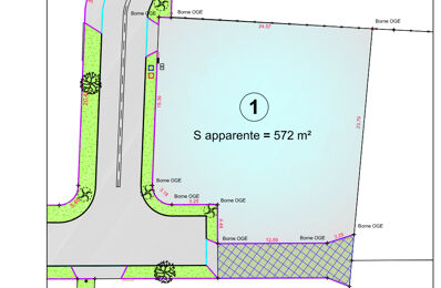 terrain 572 m2 à construire à Le Taillan-Médoc (33320)