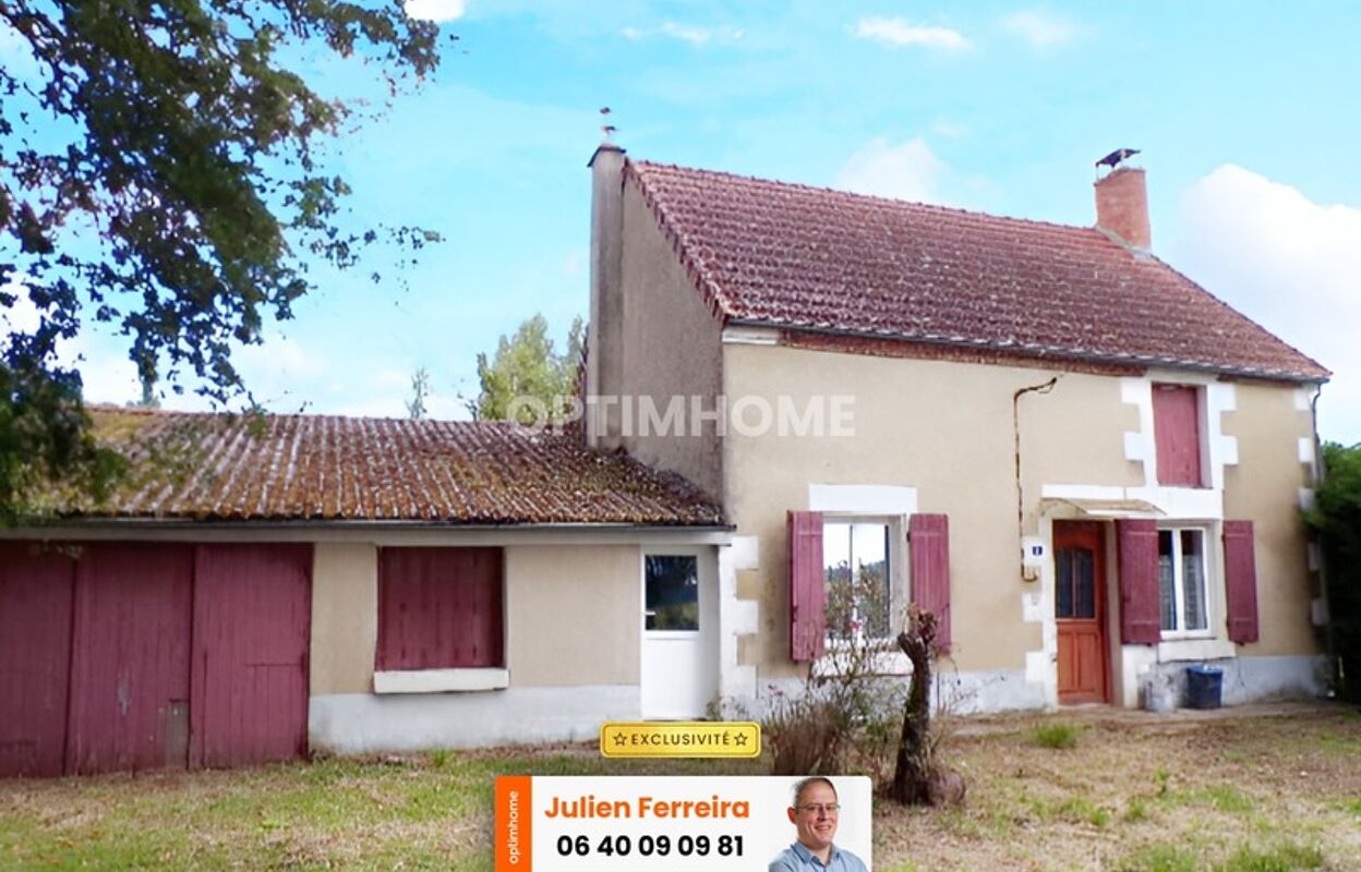 maison 2 pièces 85 m2 à vendre à Herry (18140)