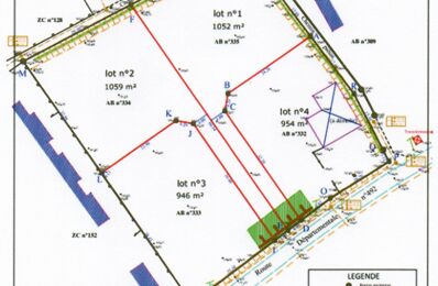 terrain  pièces 946 m2 à vendre à Les Loges-Marchis (50600)