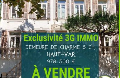 vente maison 978 500 € à proximité de La Roque-Esclapon (83840)