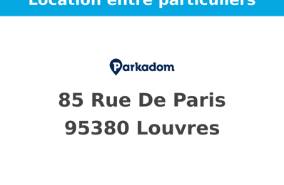 location garage 55 € CC /mois à proximité de Bouffémont (95570)