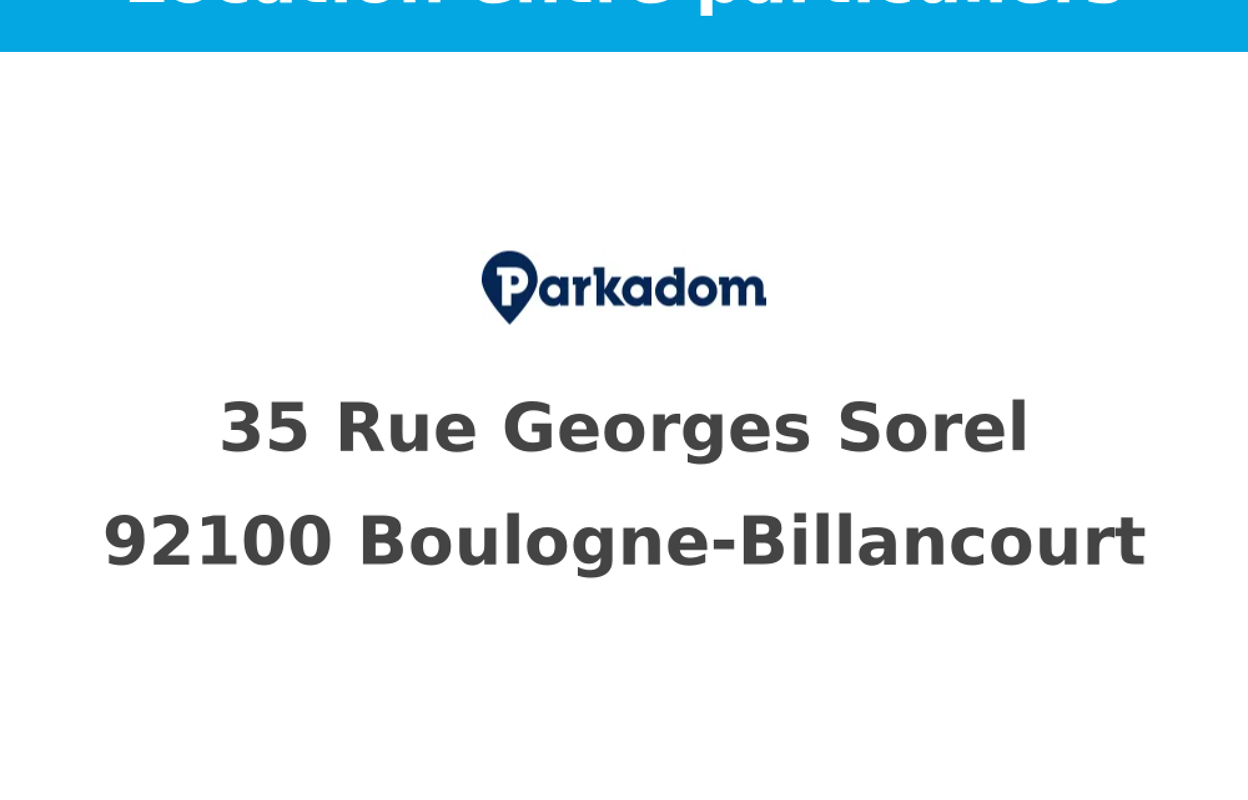 garage  pièces  m2 à louer à Boulogne-Billancourt (92100)