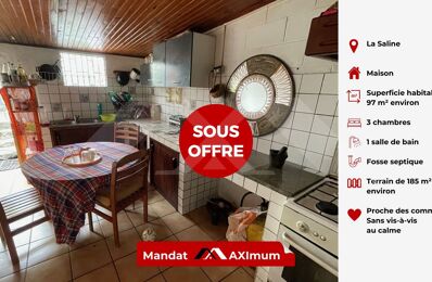 maison 4 pièces 97 m2 à vendre à Saint-Paul (97434)