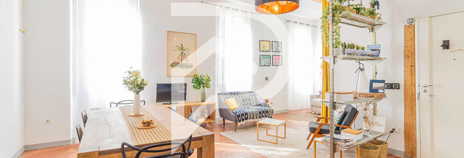 Appartement 2 Pièces 53 m² à vendre à Marseille 1 (13001)