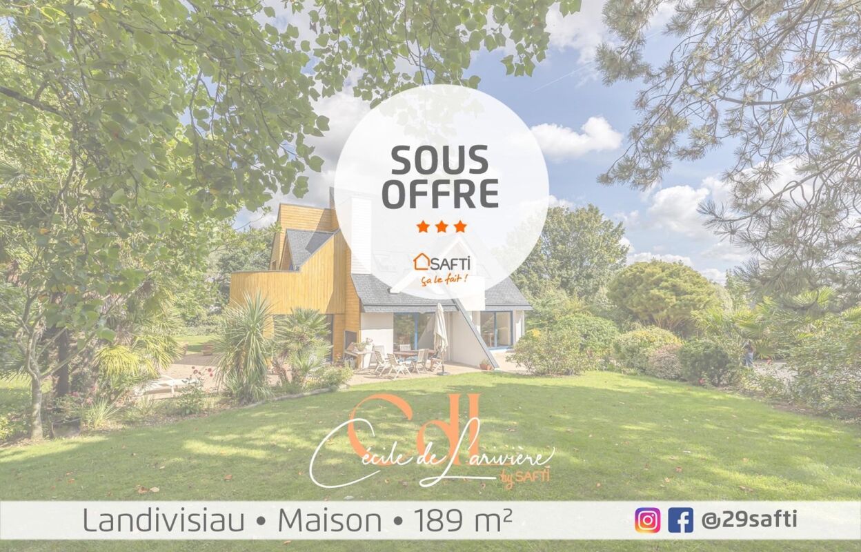 maison 8 pièces 189 m2 à vendre à Landivisiau (29400)