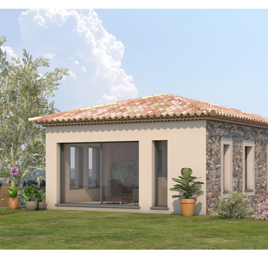 Terrain 861 m²