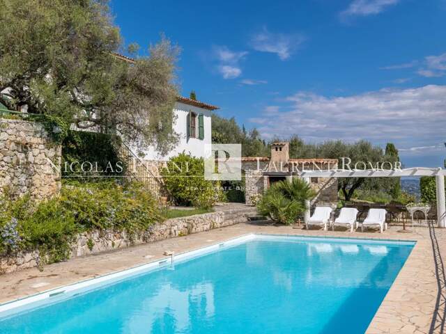 EXCLUSIVITÉ Le Tignet – Bastide provençale de charme avec vue pa — photo du bien