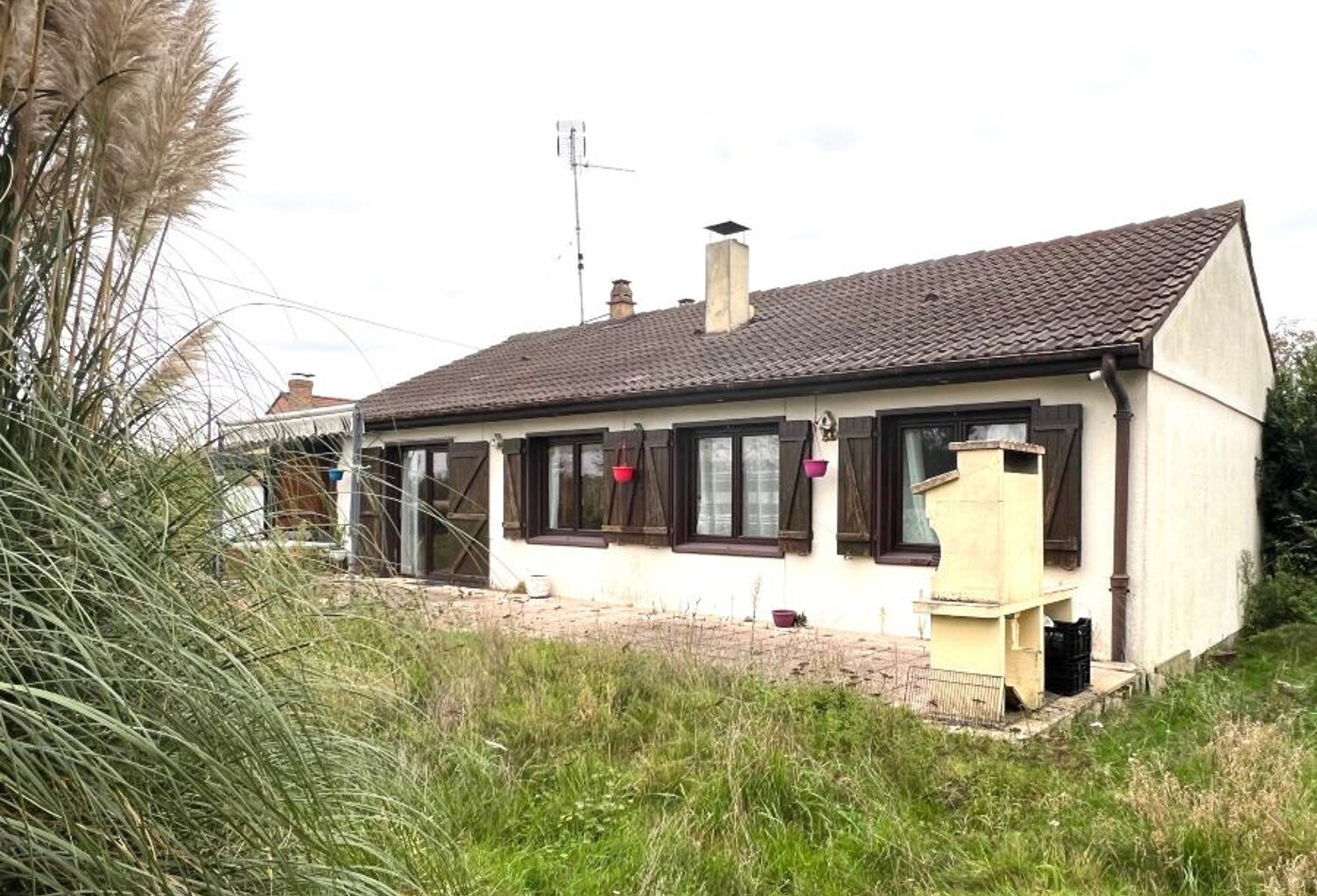 Plain-pied individuel de 112m2 bâti sur un terrain de 1806m2 — photo 1