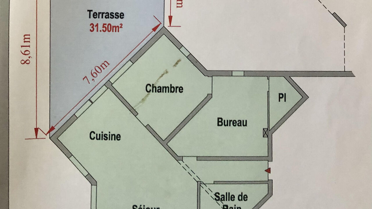 appartement 3 pièces 65 m2 à vendre à Clermont-l'Hérault (34800)