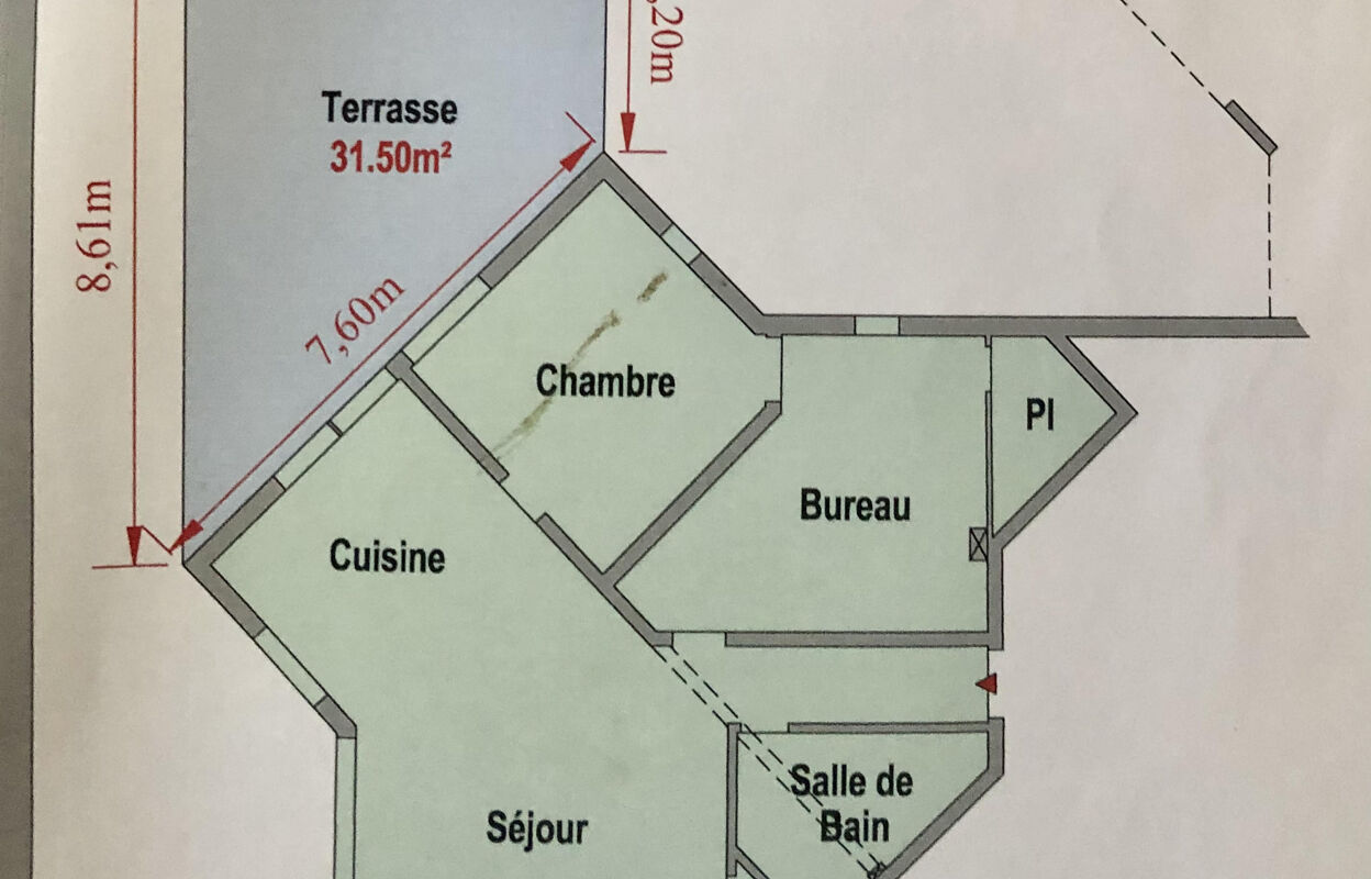 appartement 3 pièces 65 m2 à vendre à Clermont-l'Hérault (34800)