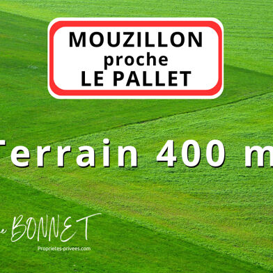 Terrain 400 m²