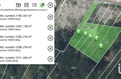 vente terrain 49 000 € à proximité de La Villeneuve-Au-Chêne (10140)