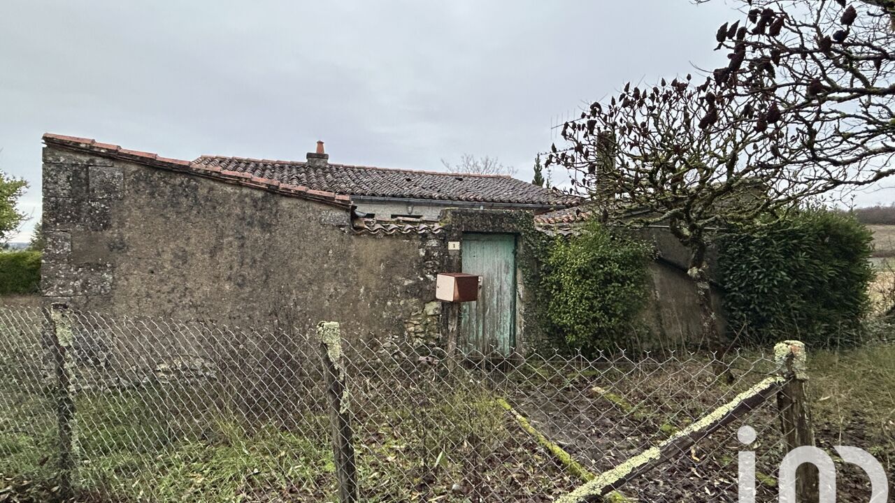 maison 2 pièces 55 m2 à vendre à Chadurie (16250)