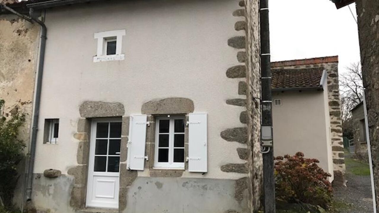 maison 2 pièces 39 m2 à vendre à Val-d'Oire-Et-Gartempe (87320)