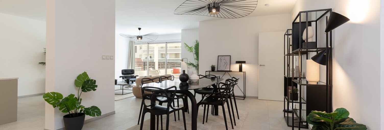 Appartement neuf T3, T4 Pièce 73 à 122 m² à vendre à Marseille 8 (13008)