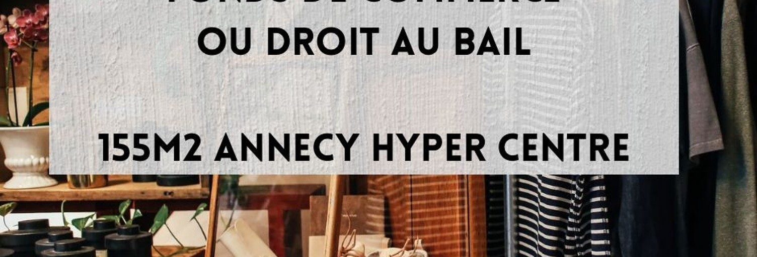 Commerce  155 m² à vendre à Annecy (74000)