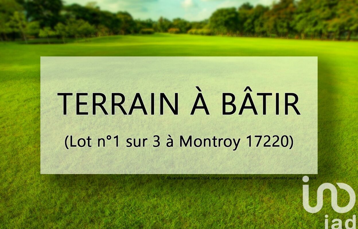 terrain  pièces 620 m2 à vendre à Montroy (17220)