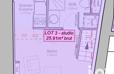 vente appartement 99 000 € à proximité de Lyon 9 (69009)