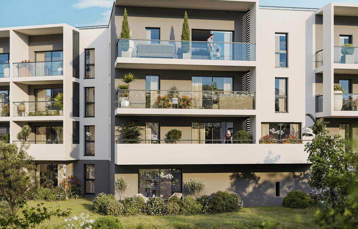 appartement neuf T3, T4 pièces 61 à 86 m2 à vendre à Nice (06000)