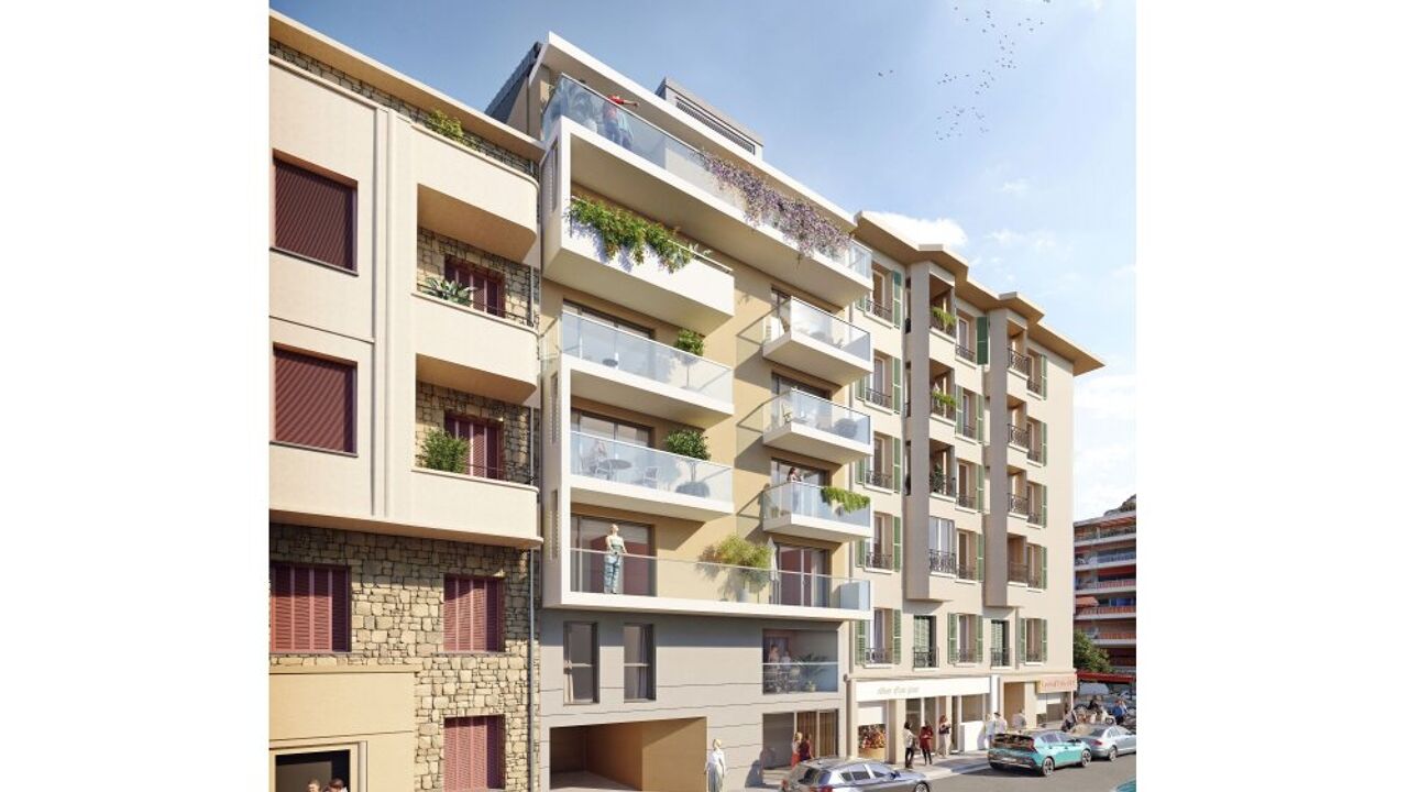 appartement neuf T2, T3, T4 pièces 40 à 75 m2 à vendre à Nice (06000)