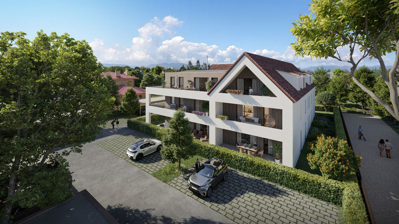 appartement neuf T2, T3, T4 pièces 39 à 91 m2 à vendre à Eschau (67114)