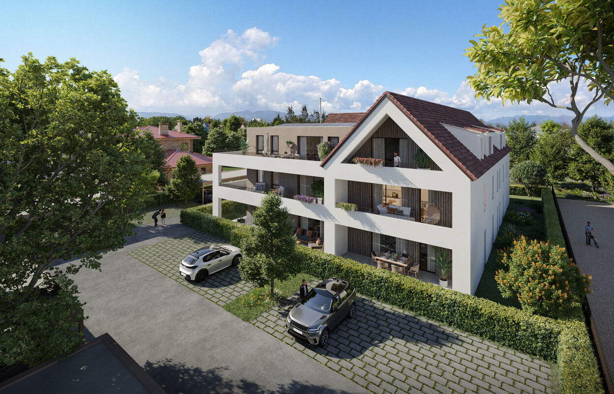 appartement neuf T2, T3, T4 pièces 39 à 91 m2 à vendre à Eschau (67114)