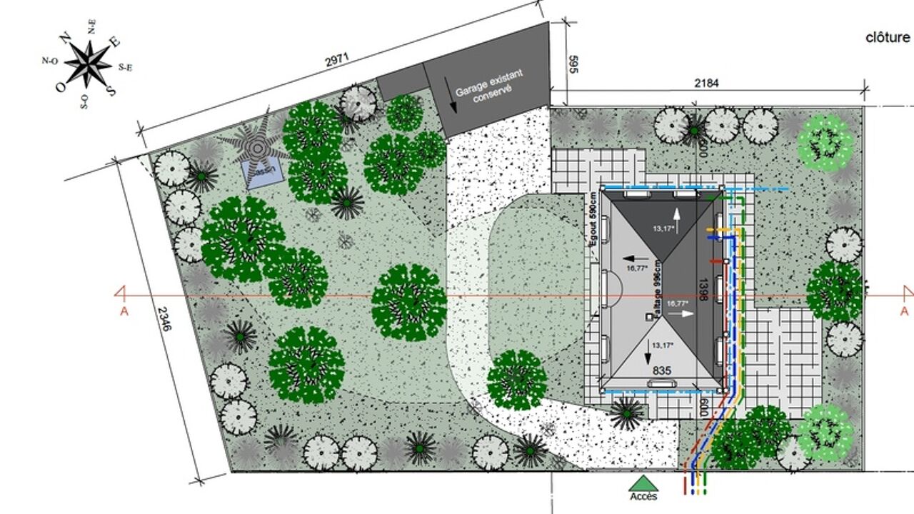 terrain  pièces 1293 m2 à vendre à Le Vésinet (78110)