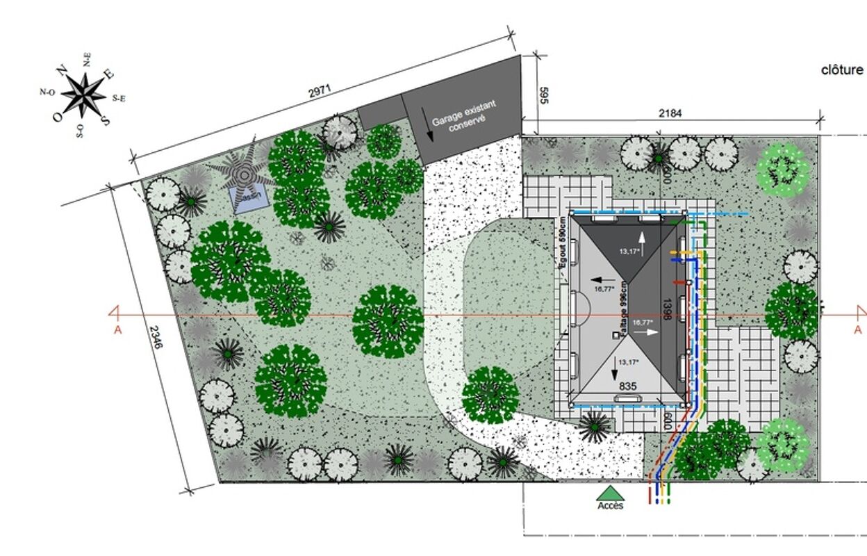 terrain  pièces 1293 m2 à vendre à Le Vésinet (78110)