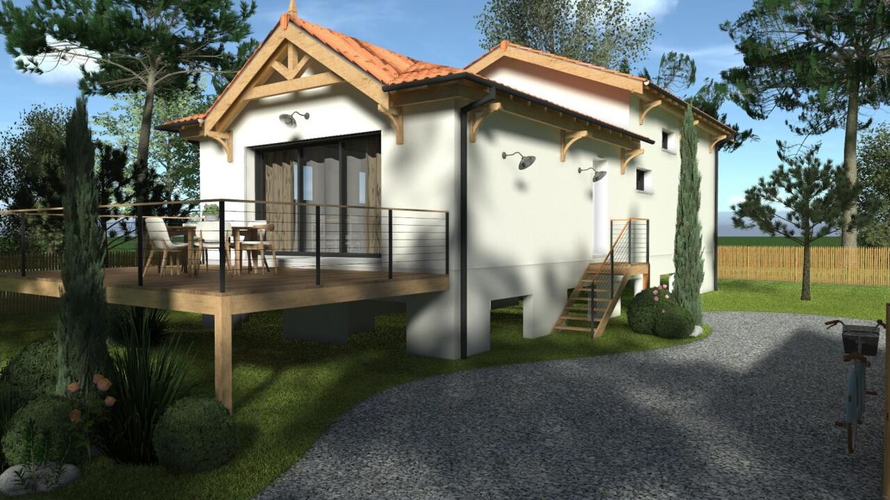 maison 90 m2 à construire à Créon (33670)