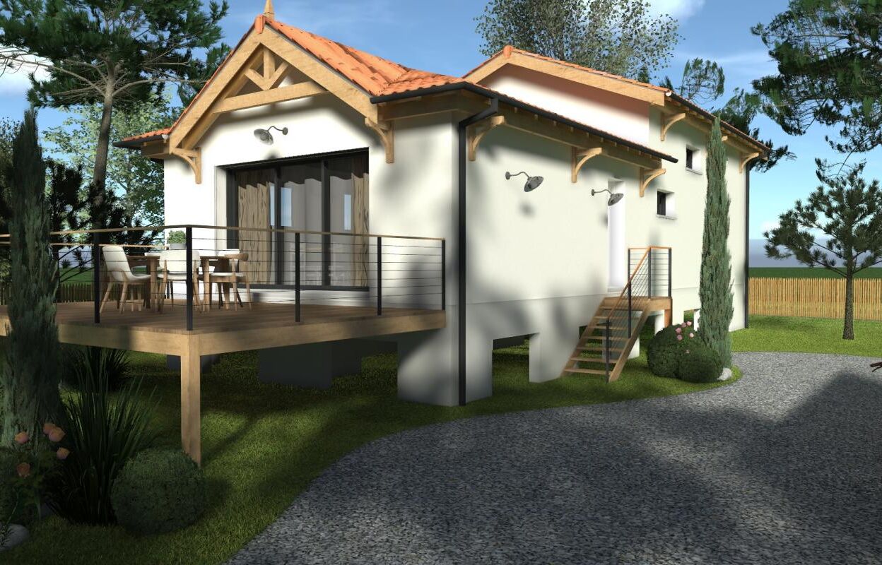 maison 90 m2 à construire à Créon (33670)