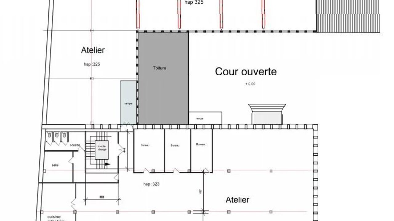 bureau 10 pièces 1000 m2 à vendre à Saint-Étienne (42000)