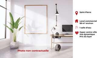 Commerce 3 Pièces 58 m² à louer à Saint-Pierre (97410)