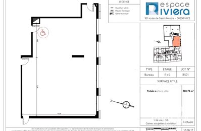 location bureau 2 989 € CC /mois à proximité de Le Rouret (06650)