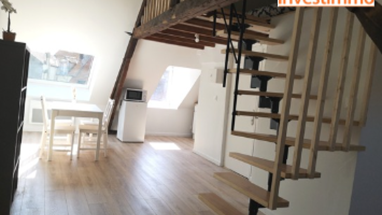 appartement 1 pièces 21 m2 à louer à Boulogne-sur-Mer (62200)