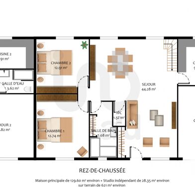 Maison 7 pièces 158 m²