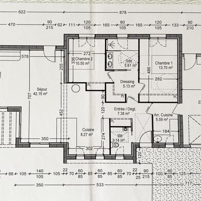 Terrain 426 m²