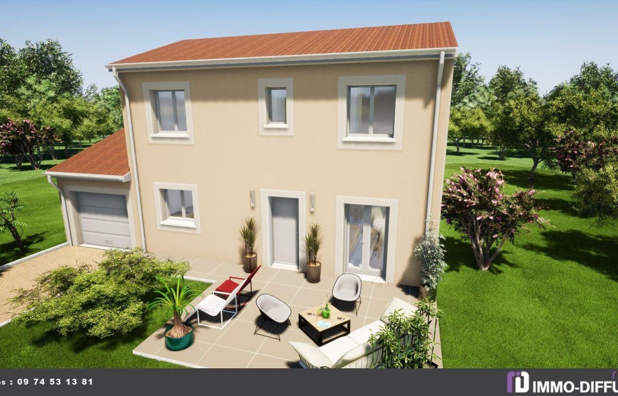 maison 4 pièces 90 m2 à vendre à Dompierre-sur-Chalaronne (01400)