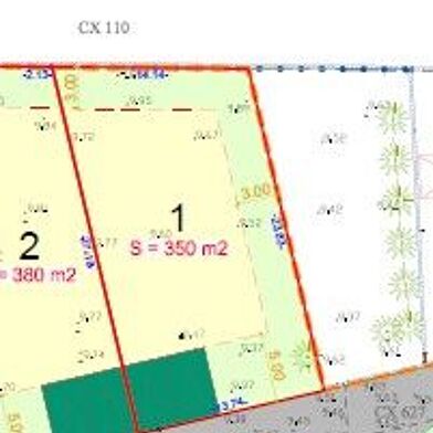 Terrain  204500 €