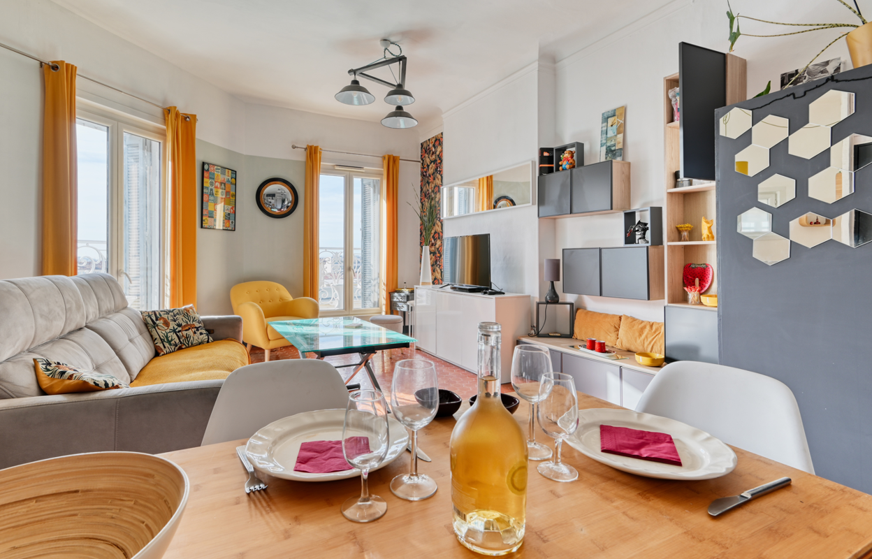 appartement 3 pièces 58 m2 à louer à Marseille 2 (13002)