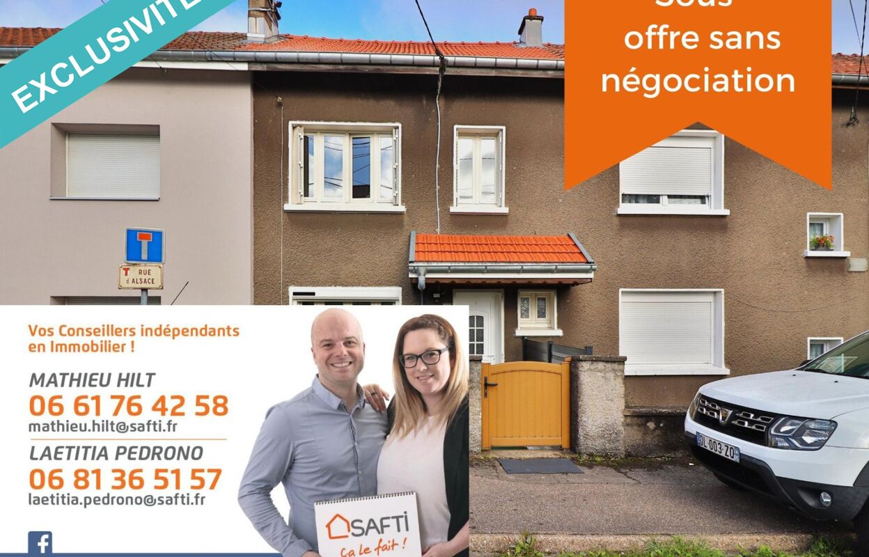 maison 3 pièces 60 m2 à vendre à Trieux (54750)