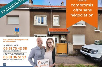 vente maison 79 000 € à proximité de Fontoy (57650)