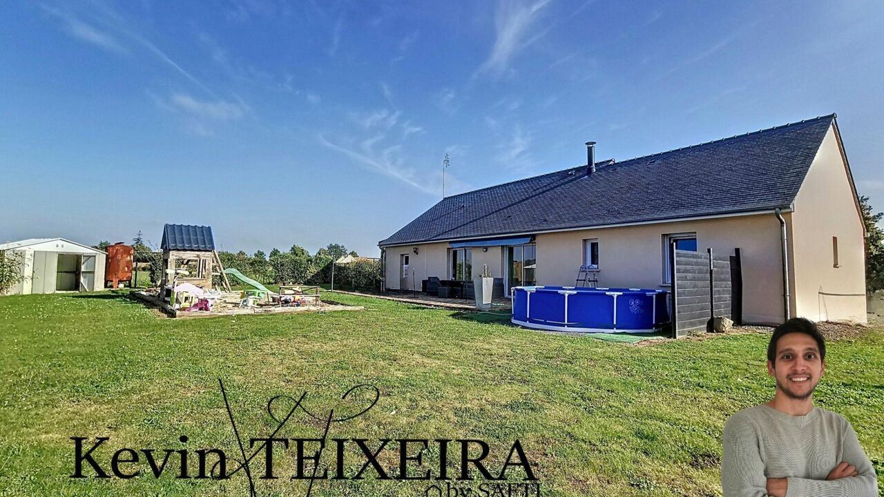 maison 5 pièces 95 m2 à vendre à La Chapelle-d'Aligné (72300)