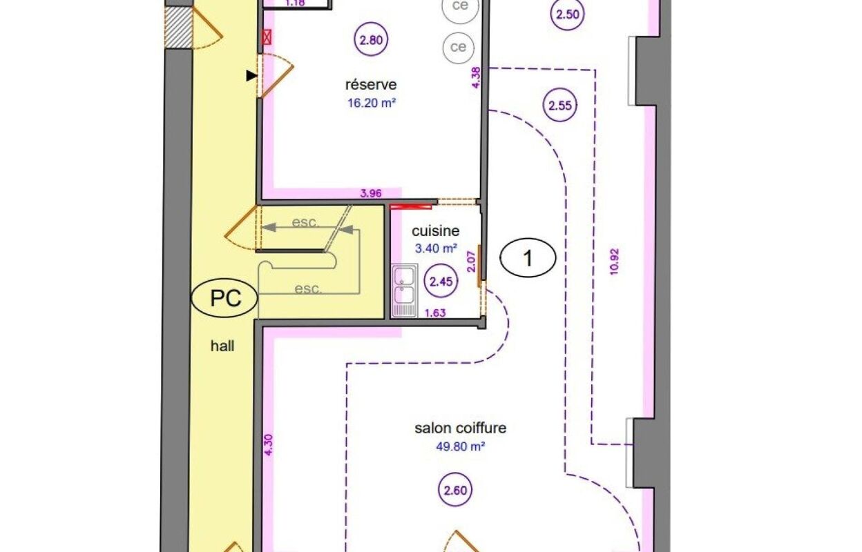 appartement 3 pièces 70 m2 à vendre à Nancy (54000)